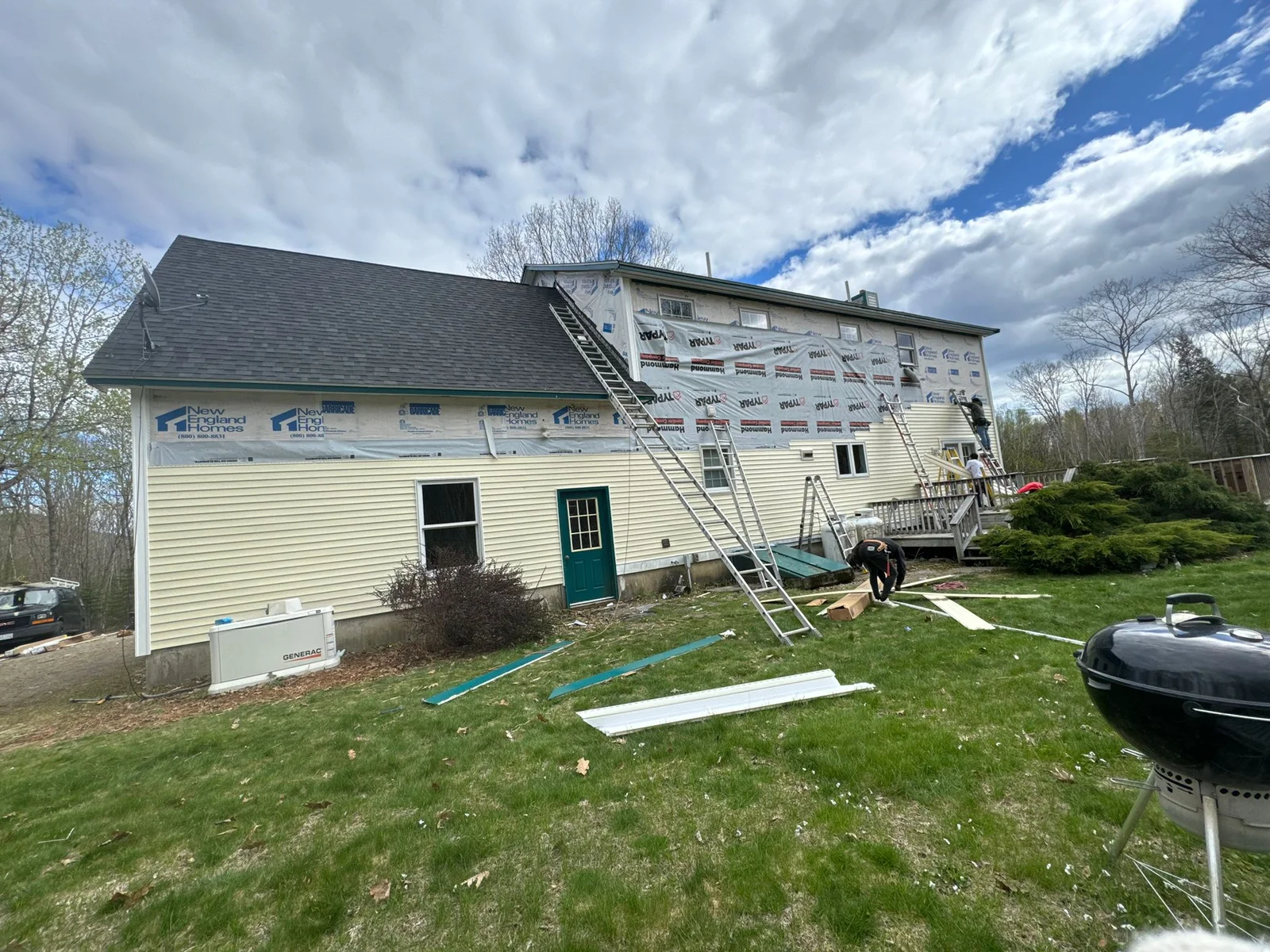 Professional siding installation in Portland, Maine